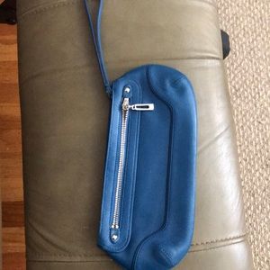 Cole Haan leather wristlet